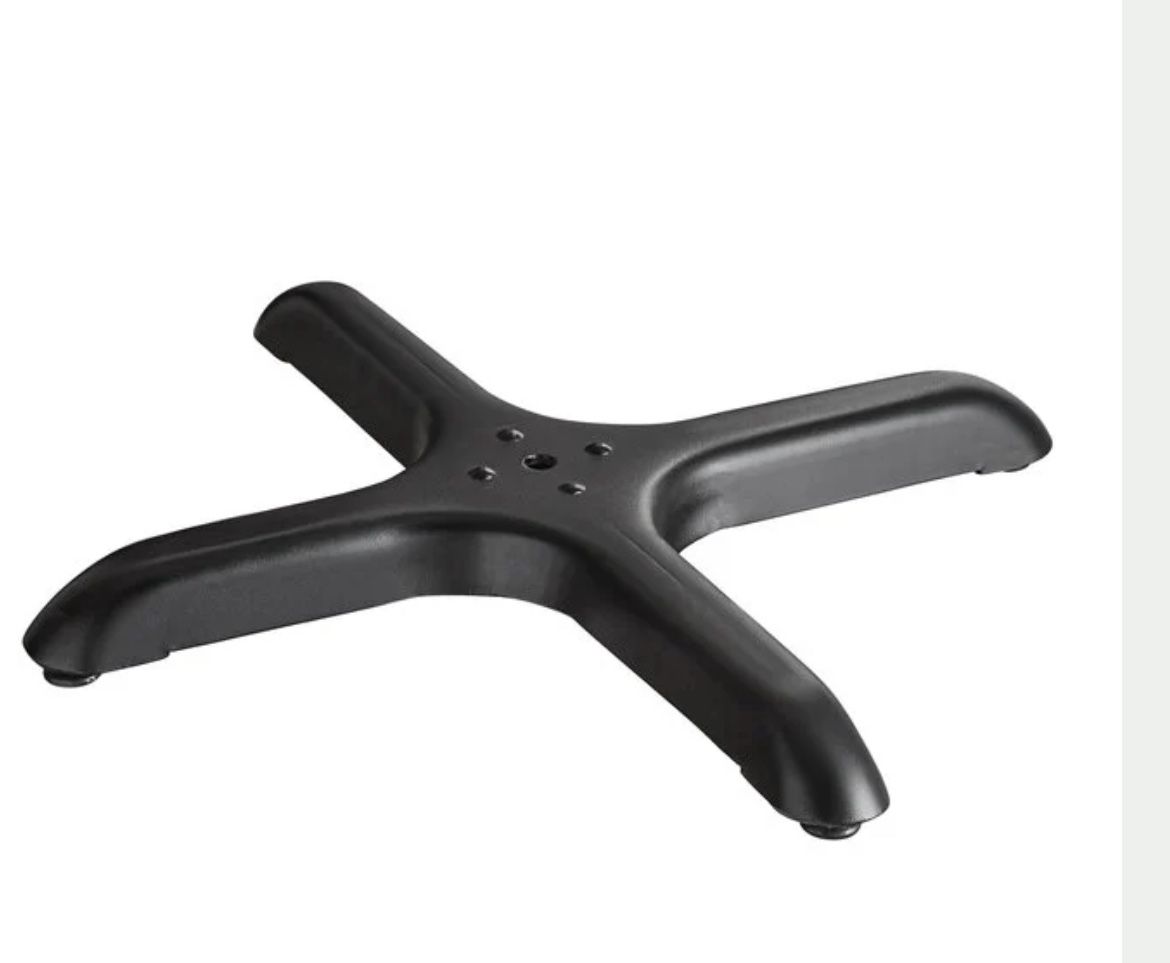 Restaurant Table Base 22"X22" Black