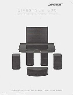 Bose Lifestyle 600 Home Entertainment System Preowned