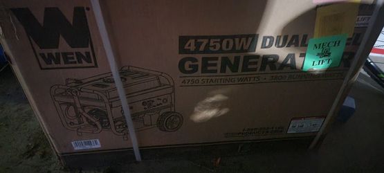 WEN 4750W Dual Fuel Generator