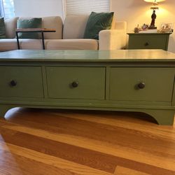 Pottery Barn Wooden Coffee Table