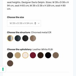 White Bar Stools/Dining Chairs