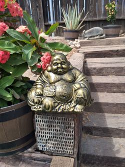 Cement  buddha  statue for garden decoration