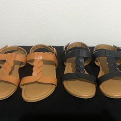 Girl’s Leather Sandals
