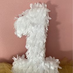 Number “1” for First Birthday 