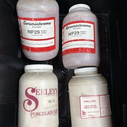 Ceramic Casting Slip – Numerous 1 Gallon Containers
