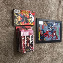 Marvel Comics, DC Comics, Indie Comics, the Amazing Spider-Man Art, Deadpool 2 Blu-Ray DVD Super Duper Cut