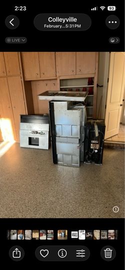 GE profile cooktop with automatic exhaust and all of the parts