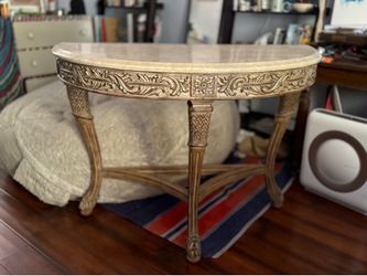 Demi-lune Console Table, TV Stand