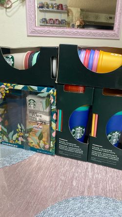 New Starbucks coffee cups