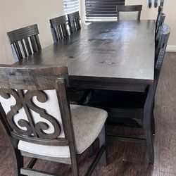 Wood Dining Table 