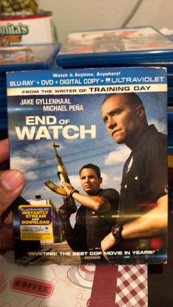 END OF WATCH blueray