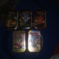 Pokemon Tin Sets