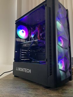 Entry Level RGB Gaming PC i3 6100 Sapphire RX 570 Samsung