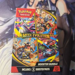 Pokemon Mega Evolutions Booster Bundle