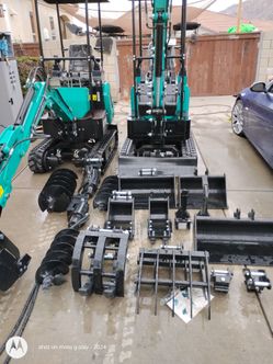 2026 Mini Excavators H16R and KT13R – Teal