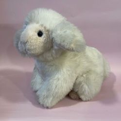 1988 Vintage Kinder Gund Lamb with Rattle Inside Excellent Used Condition 14"