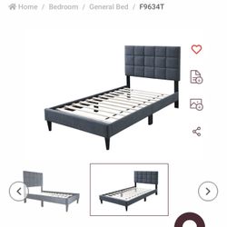 $99 Twin Bed Not Including Mattress 