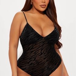 Mesh Bodysuit ! Size 1X