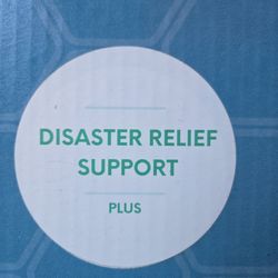 Disaster relief support box