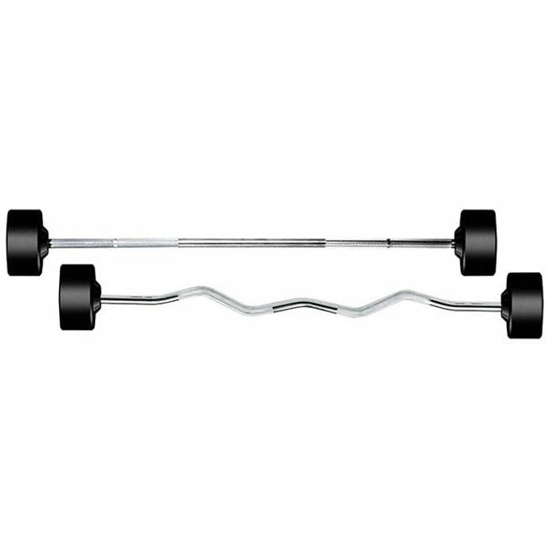 Weighted Barbell Flat Or Curl - 30/40lb