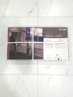 Allen Roth Pull Down Faucet LED