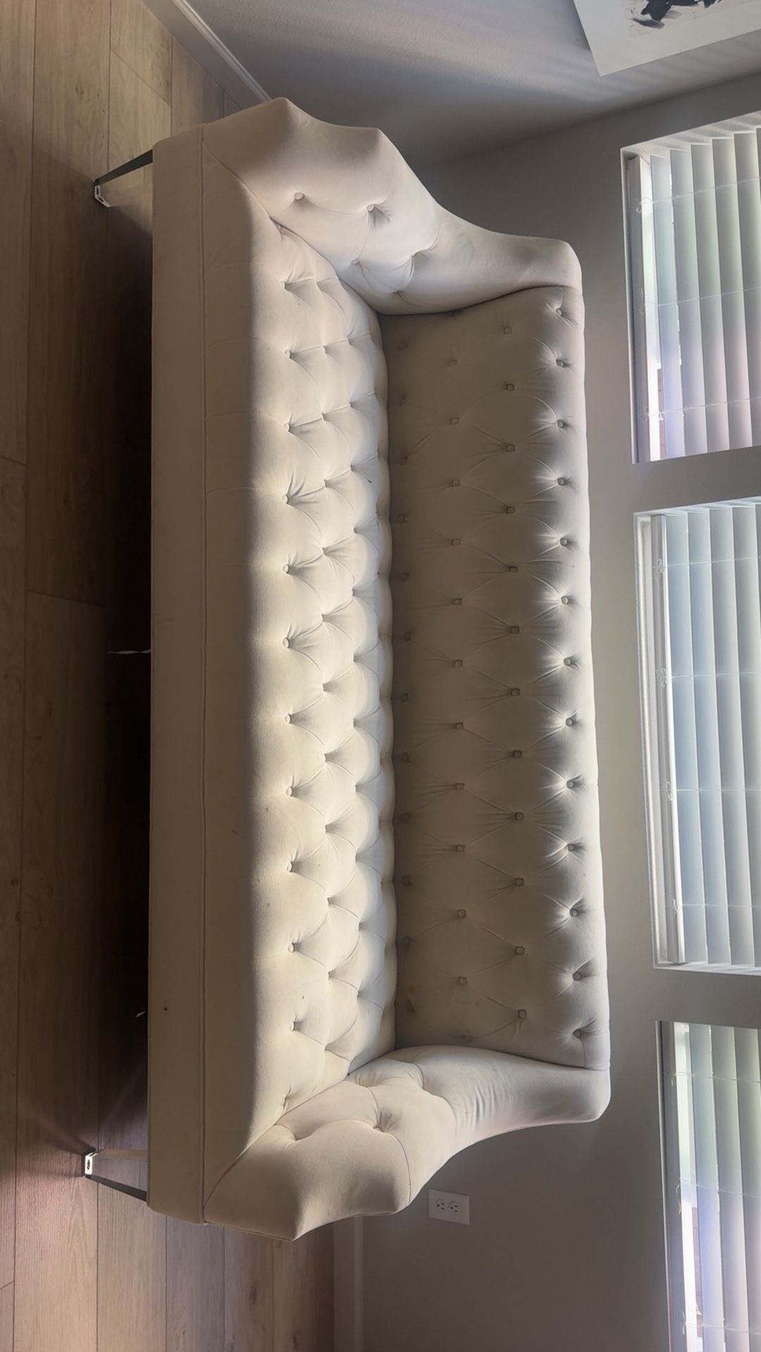 Z Galleria Ivory sofa