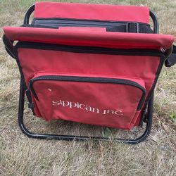 Folding Insulated Cooler Chair