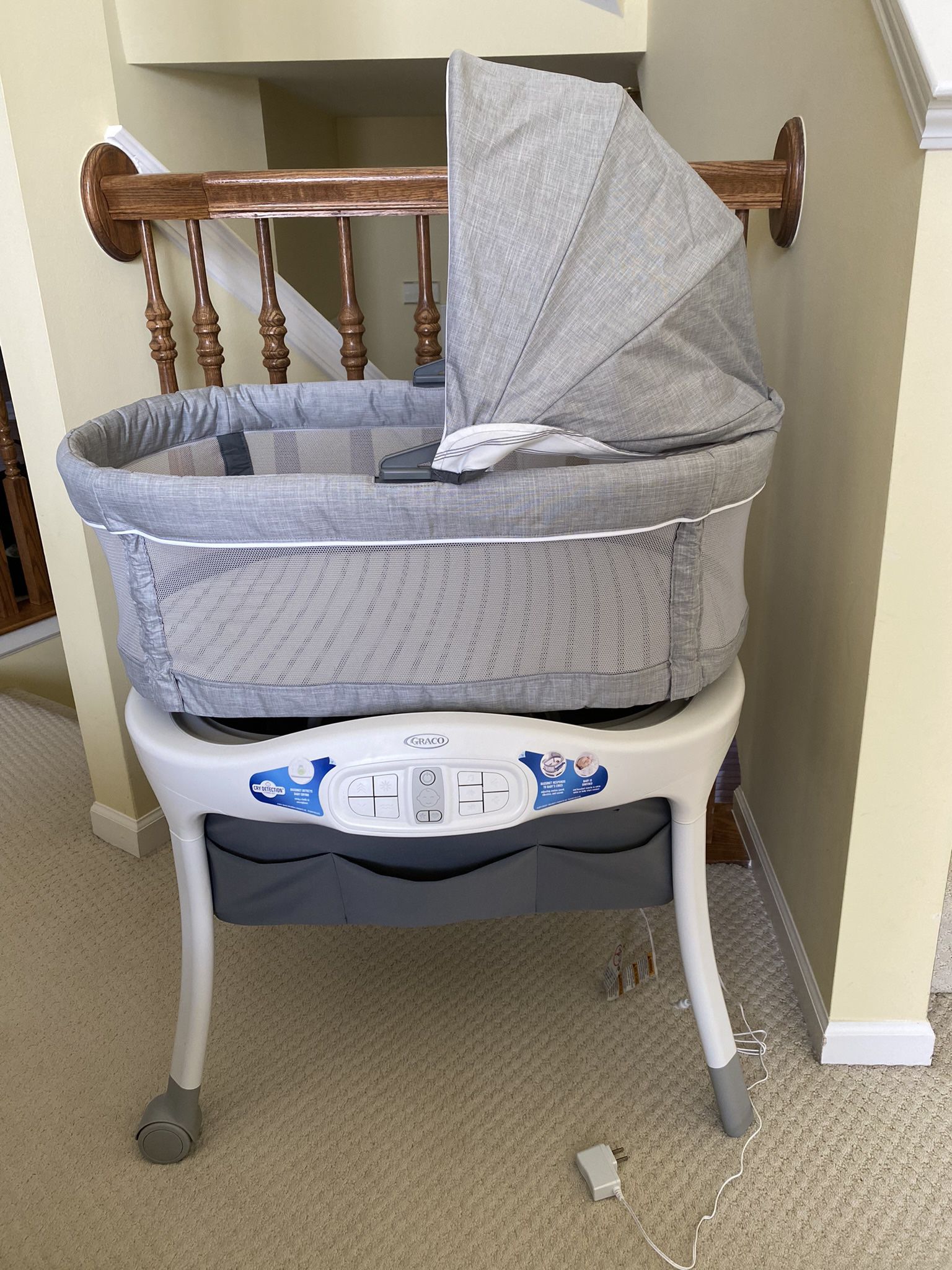Gently Used Baby Bassinet, Swing, & Portable Bassinet 