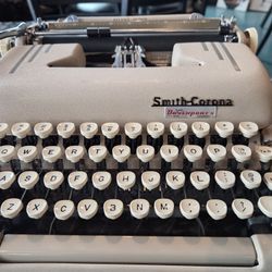 Antique Typewriter Smith-Corona