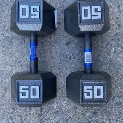 Brand New 50lbs Dumbbells