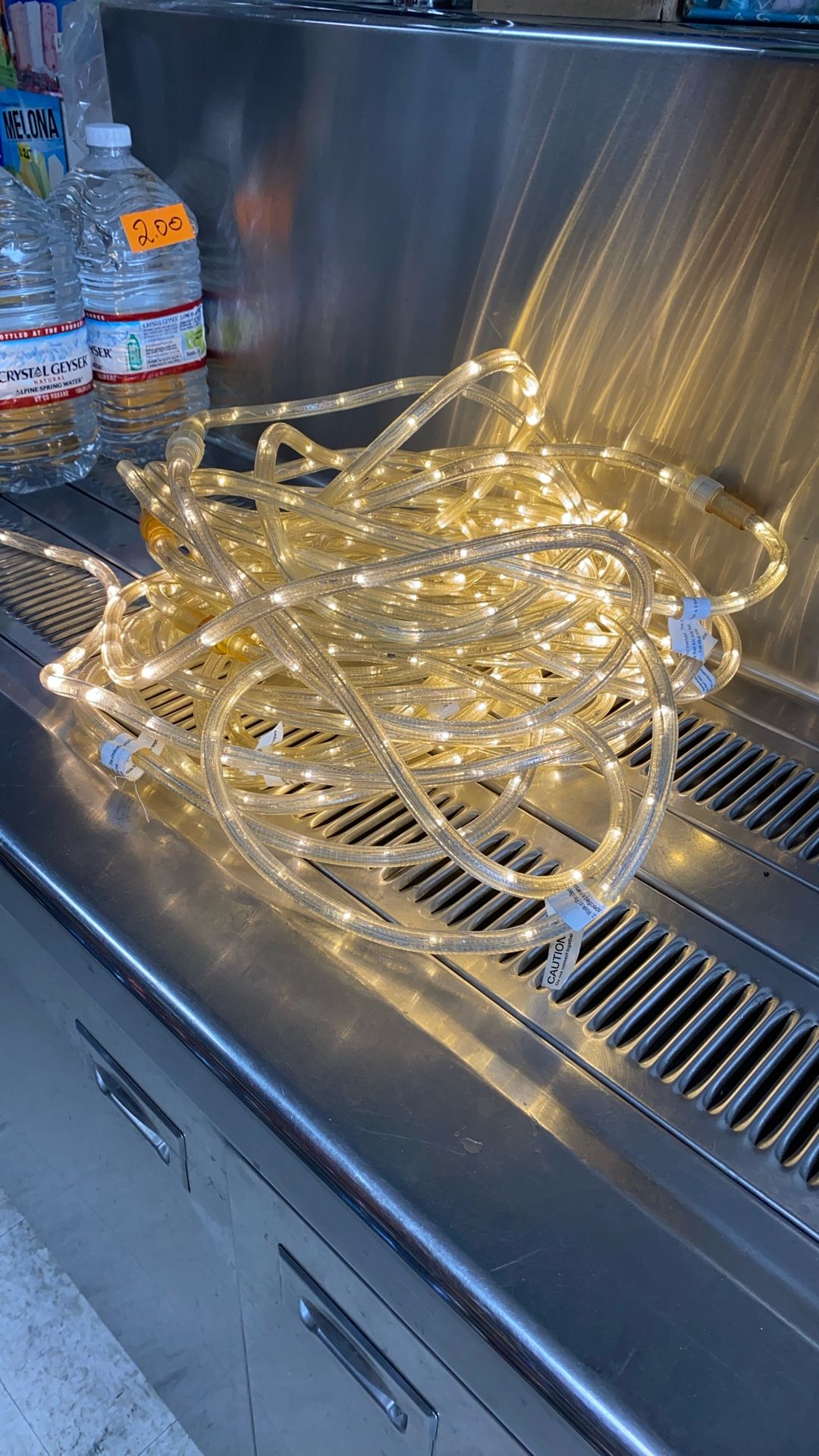 100 Ft Waterproof Led Rope Light. Day Light White 