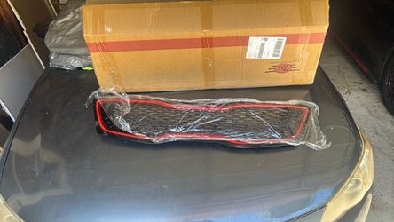 2016 Kia optima grill black and red