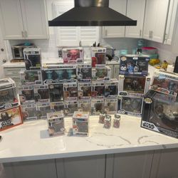 Various Funko Pops 