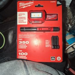 Milwaukee Head Lamp And Flashlight 