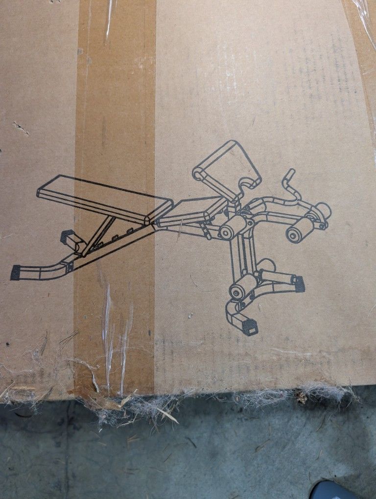 Adjustable Weight Bench – New in Box