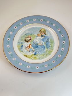 Vintage Avon “Tenderness” Signed Plate