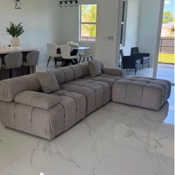 Brand New Minimalist Sectional Sofa - New in Box 📦