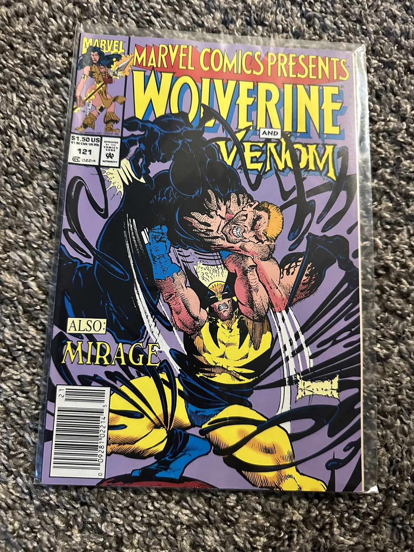 MARVEL COMICS PRESENTS 121 Newsstand 1993 Marvel 8.5 VF+ 4016
