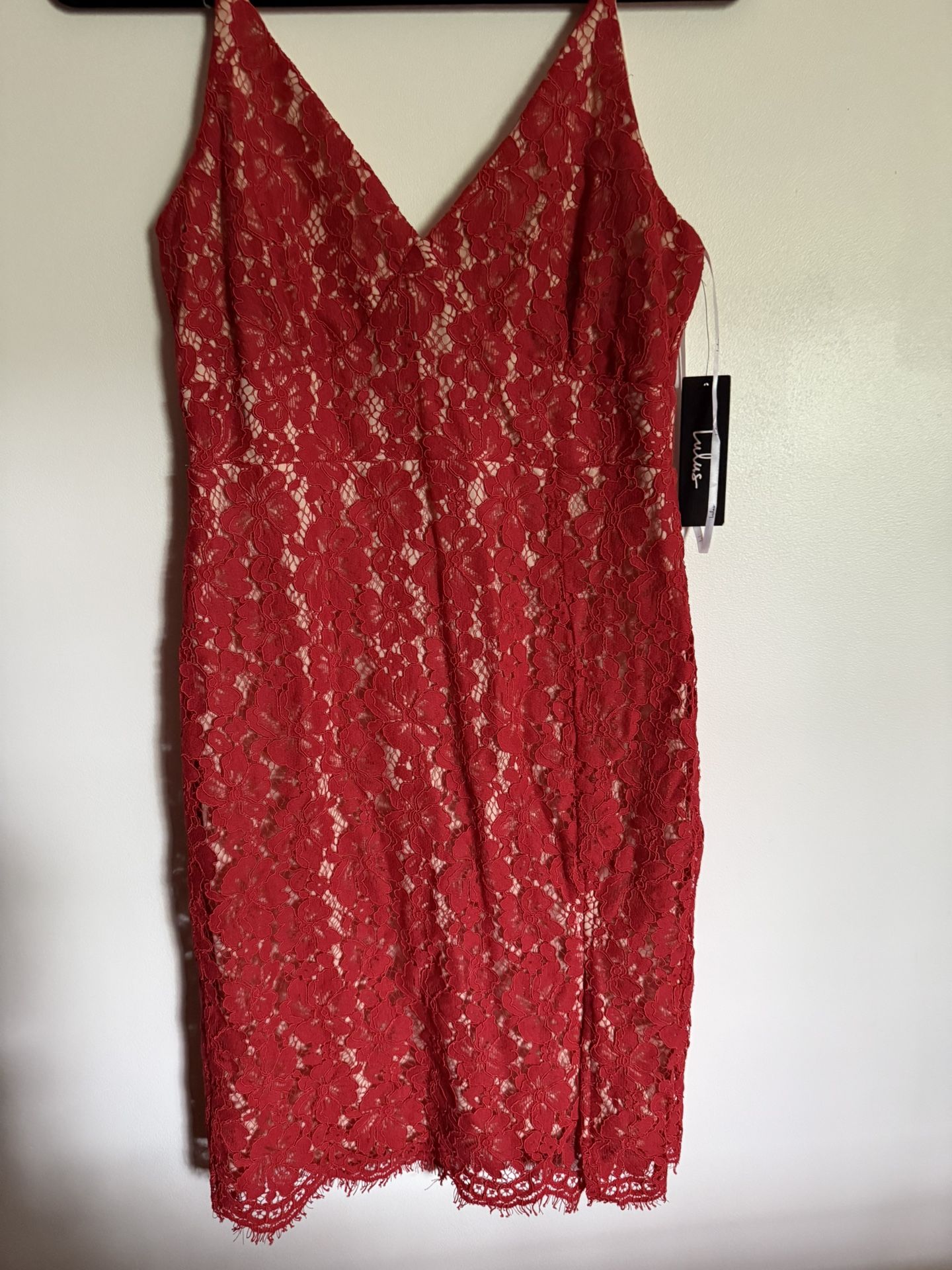 Red Lace Dress