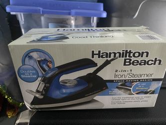 Hamilton Beach 2 In 1 Iron/Steamer Still In Box