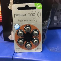 Power One Hearing Aid Batteries 