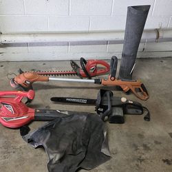 Electric yard tools
