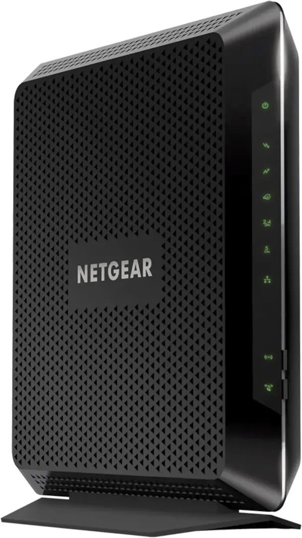 NETGEAR - Nighthawk AC1900 Router with DOCSIS 3.0 Cable Modem - Black