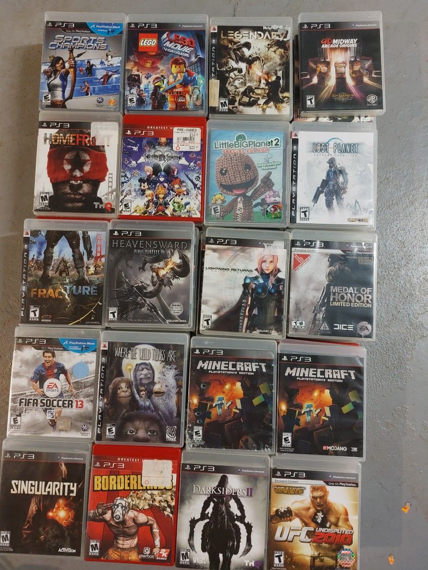 Ps3 Games Diferents Prices 5 Dollars And Up