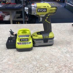 Ryobi P236A 18V Impact Driver With 1 4AH Battery And Charger 