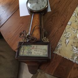 ANTIQUE  Sessions  Electric Banjo Clock