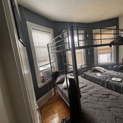 3 Person Bunk Bed Almost New 