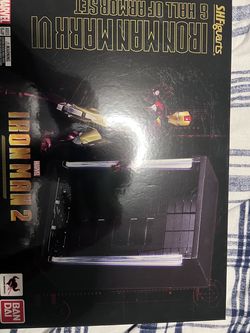 Sh figuarts iron man mark 6 NO hall of armor case included