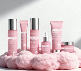 Sakura Skincare Set Sakura Extract and Bifida Ferment Filtrate Skincare Bundle