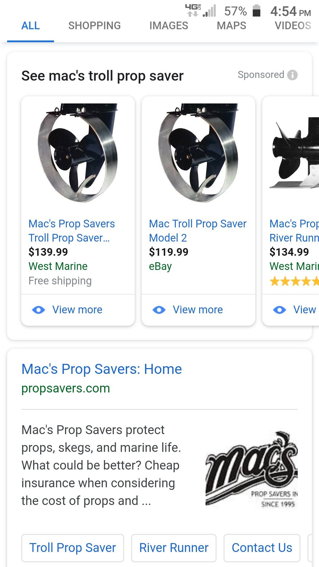 Mac's prop saver
